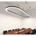 Custom Elliptical Office Pendant Lamp LED Square Conference Room Cake Room Fitness Store Lights
