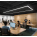 Custom Elliptical Office Pendant Lamp LED Square Conference Room Cake Room Fitness Store Lights