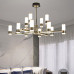 Modern Minimal Luxury Nordic Aluminum Main Chandelier for Living Room