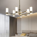 Modern Minimal Luxury Nordic Aluminum Main Chandelier for Living Room