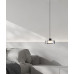 Italian Minimalist Bedroom Pendant Lamps Nordic Modern Simple Bar Counter Entranceway Copper Glass Hanging Wire Lights Italian Minimalist Bedroom Pendant Lamps Nordic Modern Simple Bar Counter Entranceway Copper Glass Hanging Wire Lights