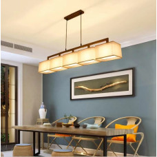 Modern Minimalist Rectangular Bar Chandelier