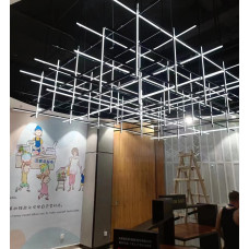 Custom Restaurant Pendant Lamp Lobby Banquet Hall Decorative Iron Art Pendant Light