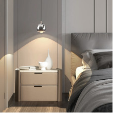Modern Minimal Creative Luxury Small Pendant Lamp Nordic Wall Adjustable Suspension Lamp