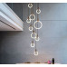 Modern Villa Nordic Staircase Chandelier Modern Villa Nordic Staircase Chandelier