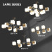 Luxury Living Room Dining Room Modern Simple Atmosphere Pendant Lamp Home Set Luxury Living Room Dining Room Modern Simple Atmosphere Pendant Lamp Home Set