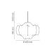 Italian Flos Viscontea Silk Pendant Lamp Designer Bedroom Living Room Creative Lighting Italian Flos Viscontea Silk Pendant Lamp Designer Bedroom Living Room Creative Lighting