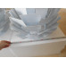 Artichoke Leaves Pendant Lamp of 48cm diameter in White Color Artichoke Leaves Pendant Lamp of 48cm diameter in White Color