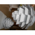 Artichoke Leaves Pendant Lamp of 48cm diameter in White Color Artichoke Leaves Pendant Lamp of 48cm diameter in White Color