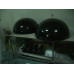 Black Skygarden Suspension Pendant Lamp Of 90Cm In Diameter