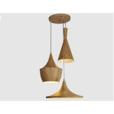 Wooden Dixon Beat Suspension Pendant Lights Wooden Dixon Beat Suspension Pendant Lights