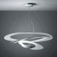 Style Pirce Suspension Pendant Lamp With A Downward Spiral Design Style Pirce Suspension Pendant Lamp With A Downward Spiral Design