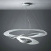 Medium Size Style Pirce Suspension Pendant Lamp With A Downward Spiral Design Medium Size Style Pirce Suspension Pendant Lamp With A Downward Spiral Design
