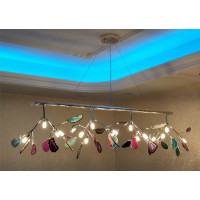 Style Bertjan Pot Heracleum Pendant Lamp In Agate Color And Straight Bar Style