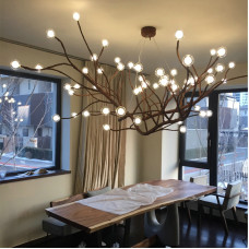 Tree Wooden Branch Pendant Chandelier Lamp Tree Wooden Branch Pendant Chandelier Lamp