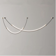 Creative Belt Living Room Pendant Designer Modern Minimalist Dining Bar Sample Room Decorative Lighting Creative Belt Living Room Pendant Designer Modern Minimalist Dining Bar Sample Room Decorative Lighting