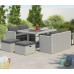 Outdoor Wicker Table Chair Combination Outdoor Wicker Table Chair Combination