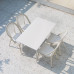 Outdoor Table Chairs Umbrella Patio Balcony Cafe Milk Tea Shop White Rattan Chairs Outdoor Table Chairs Umbrella Patio Balcony Cafe Milk Tea Shop White Rattan Chairs