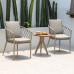 Terrace Leisure Set of Table and Chairs