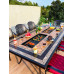 Outdoor Aluminum Grill Tables Patio Terrace Garden Villa Iron Outdoor Leisure Home Exterior Electric Grill Tables Chairs Outdoor Aluminum Grill Tables Patio Terrace Garden Villa Iron Outdoor Leisure Home Exterior Electric Grill Tables Chairs