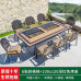 Outdoor Aluminum Grill Tables Patio Terrace Garden Villa Iron Outdoor Leisure Home Exterior Electric Grill Tables Chairs Outdoor Aluminum Grill Tables Patio Terrace Garden Villa Iron Outdoor Leisure Home Exterior Electric Grill Tables Chairs
