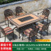 Outdoor Aluminum Grill Tables Patio Terrace Garden Villa Iron Outdoor Leisure Home Exterior Electric Grill Tables Chairs Outdoor Aluminum Grill Tables Patio Terrace Garden Villa Iron Outdoor Leisure Home Exterior Electric Grill Tables Chairs
