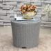 Elegant Outdoor Rattan Table Chair Set