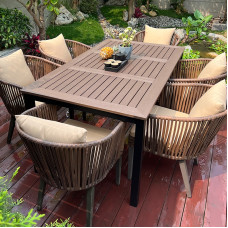 Outdoor PE Rattan Chair Furniture Set