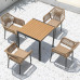 Outdoor Furniture Set for Nordic Patio Garden Balcony Courtyard Outdoor Furniture Set for Nordic Patio Garden Balcony Courtyard