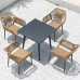 Outdoor Furniture Set for Nordic Patio Garden Balcony Courtyard Outdoor Furniture Set for Nordic Patio Garden Balcony Courtyard