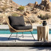 Nordic Outdoor Wicker Table Chair Set for Guesthouse Balcony Nordic Outdoor Wicker Table Chair Set for Guesthouse Balcony