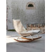 Nordic Balcony Lounging Chair Table Set Nordic Balcony Lounging Chair Table Set