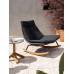 Nordic Balcony Lounging Chair Table Set Nordic Balcony Lounging Chair Table Set