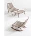 Nordic Balcony Lounging Chair Table Set Nordic Balcony Lounging Chair Table Set