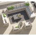 Outdoor Rattan Wicker Sofa Sunproof Waterproof Patio Balcony Garden Rattan Chair Outdoor Relaxation Outdoor Rattan Wicker Sofa Sunproof Waterproof Patio Balcony Garden Rattan Chair Outdoor Relaxation