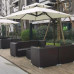 Outdoor Rattan Wicker Sofa Sunproof Waterproof Patio Balcony Garden Rattan Chair Outdoor Relaxation Outdoor Rattan Wicker Sofa Sunproof Waterproof Patio Balcony Garden Rattan Chair Outdoor Relaxation