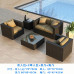 Outdoor Rattan Wicker Sofa Sunproof Waterproof Patio Balcony Garden Rattan Chair Outdoor Relaxation Outdoor Rattan Wicker Sofa Sunproof Waterproof Patio Balcony Garden Rattan Chair Outdoor Relaxation