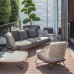 Nordic Outdoor Balcony Rattan Chair Patio Set Nordic Outdoor Balcony Rattan Chair Patio Set