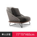 Nordic Outdoor Balcony Rattan Chair Patio Set Nordic Outdoor Balcony Rattan Chair Patio Set