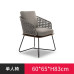 Nordic Outdoor Balcony Rattan Chair Patio Set Nordic Outdoor Balcony Rattan Chair Patio Set