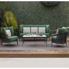 Minimalist Outdoor Lounger and Tea Table Set Minimalist Outdoor Lounger and Tea Table Set