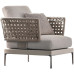 Nordic Wicker Outdoor Rattan Sofa Garden Stainless Steel Designer Relaxed Teak Wicker Chair Villa Patio Garden Tea Table Nordic Wicker Outdoor Rattan Sofa Garden Stainless Steel Designer Relaxed Teak Wicker Chair Villa Patio Garden Tea Table