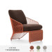 Nordic Outdoor Rattan Lounge Hotel Homestay Designer Villa Garden Courtyard Furniture