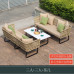 Outdoor Rattan Sofa Set for Patio Relaxation Outdoor Rattan Sofa Set for Patio Relaxation