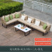Outdoor Rattan Sofa Set for Patio Relaxation Outdoor Rattan Sofa Set for Patio Relaxation