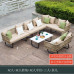 Outdoor Rattan Sofa Set for Patio Relaxation Outdoor Rattan Sofa Set for Patio Relaxation