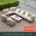 Outdoor Rattan Sofa Set for Patio Relaxation Outdoor Rattan Sofa Set for Patio Relaxation