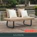 Outdoor Rattan Sofa Set for Patio Relaxation Outdoor Rattan Sofa Set for Patio Relaxation