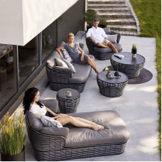 SE Asian Outdoor Rattan Sofa Set Garden Patio Waterproof Shade SE Asian Outdoor Rattan Sofa Set Garden Patio Waterproof Shade