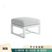 Nordic Outdoor Garden Patio Sunroom Veranda Villa Hotel Single Aluminum Alloy Sofa Nordic Outdoor Garden Patio Sunroom Veranda Villa Hotel Single Aluminum Alloy Sofa